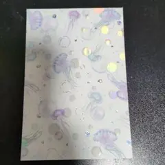 コラージュはがき　3枚セット　貝殻＆クラゲ