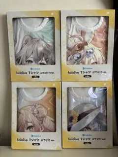 新品未開封 ホロライブ おでかけTシャツver. 4種コンプリートセット