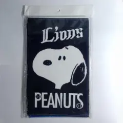 【未開封】西武ライオンズ スヌーピー SNOOPY フェイスタオル