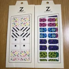 チャン・グンソク Z ZIKZIN NAIL SALON ネイルシール2枚セット