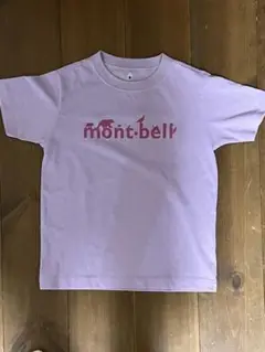 mont-bell モンベル Tシャツ 140サイズ パープル キッズ