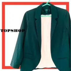 TOPSHOP トップショップ　XS レディース　ジャケット　七分袖　黒