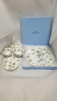 ♦️ウェッジウッド ・Wedgwood♦️ティーカップu0026大皿セット♦️新品♦️