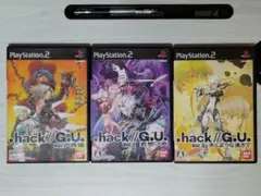 【ps2】.hack//G.U.　3本セット（送料込み）