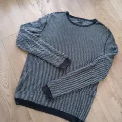 セオリー　ニット　ボーダーS