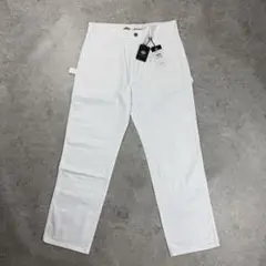 希少新品■ディッキーズ 【W36】ダブルニー ペインターパンツ ホワイト ワーク