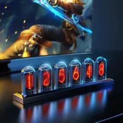 ニキシー管 時計 IPSTUBE H401 未開封 新品