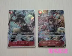 ONEPIECE ワンピースカード エドワード・ニューゲート SR パラレル