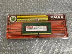 UMAX UM-SODDR4S-2400-8G ノートパソコン用メモリー
