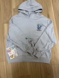 新品未使用タグ付き　ポンポネット　ミントくん　パーカー