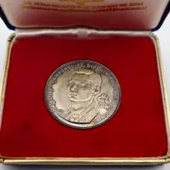 3429 古銭　タイ50バーツ銀貨　仏教徒同胞20周年　重量約25g  送料無料 3429 古銭 タイ50バーツ銀貨 仏教徒同胞20周年 重量約25g 送料無料