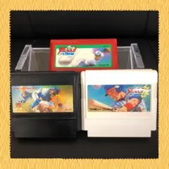 FC ファミコンソフト 燃えろプロ野球 シリーズ3本セット