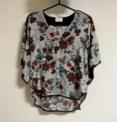 【期間限定年始セール】mame 14SS 花柄ブラウス
