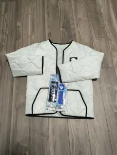 西武ライオンズ 来場者配布 ホワイトキルティングジャケット Lサイズと風船付き