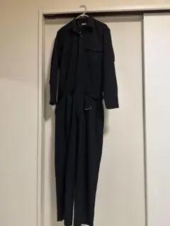 COMOLI 2018SS ベタシャン オールインワン 半袖 L ネイビー