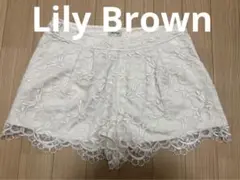 リリーブラウン⭐︎花柄ショートパンツ