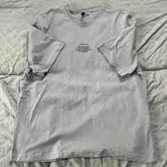 【美品】エイチアンドエム グラフィックTシャツ グレー系 L