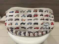 HERSCHEL ウエストバッグ 車柄 総柄ウエストポーチ ハーシェル ポーター