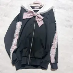 Ank Rouge レースセーラーパーカー