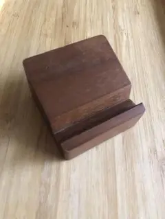 無印良品 スマホスタンド 木製
