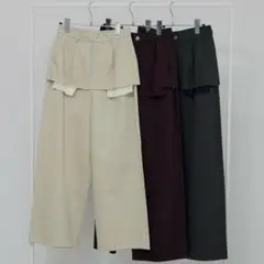 lit 【NEW ver.】Layered Like Twill Pants