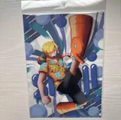 【匿名発送】ONE PIECE ワンピース　麦わらの一味　サンジ　クリアファイル