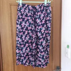 ユニクロ◆レーヨンリラコ◆UNIQLO◆M◆ネイビー系◆お部屋着リラックス