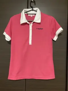 replie VIVA HEART ポロシャツ 40 ピンク