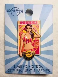 HARD ROCK CAFE OSAKA CITY PIN UP GIRL