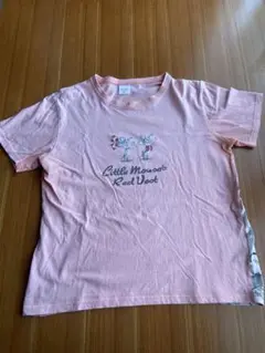 ねずみくんのチョッキ　Tシャツ　ピンク　M-L