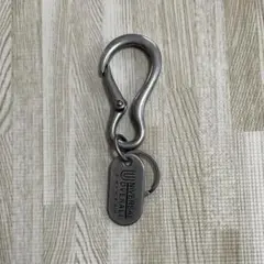 UNIVERSAL OVERALL　カラビナキーホルダー　シルバー
