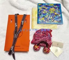 HERMES ヘアゴム ポンポンシュシュ