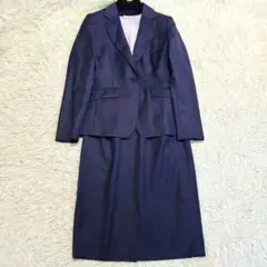 美品✨現行✨ポールスチュアート セットアップ スーツ スカート 洗濯可 光沢