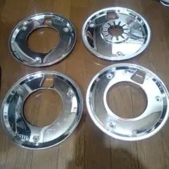 当時物？スクーター用ホイールキャップ☆前後セット