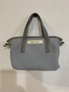 ［美品］qbag paris ミニショルダーバッグ