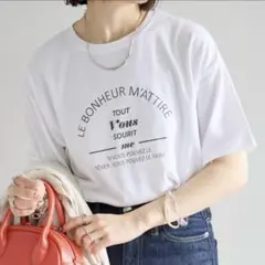 Discoat/カフェモチーフロゴTシャツ