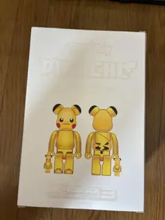 BE@RBRICK ピカチュウ フロッキーVer. 100％ & 400％ BE@RBRICK ピカチュウ フロッキーVer. 100% & 400%｜MEDICOM TOY