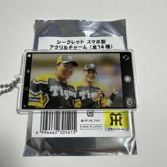 【大山悠輔and木浪聖也選手】　シークレットスマホアクリルチャーム　阪神