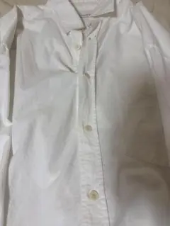ZARA ホワイト 長袖シャツ Lサイズ