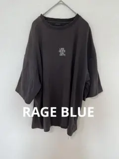 レイジブルー　LIFE GOES ON ダークブラウン Tシャツ