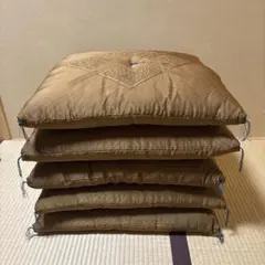 座布団　ふさ付き　5点