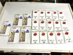 シャディ　他　ホワイト　パンティストッキング　まとめて20足　新品　★き6398