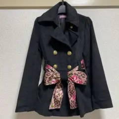 MARS マーズ 薔薇ヒョウ柄 ローズ コート