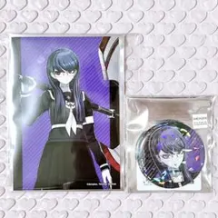 雫原比留子 ホログラム缶バッジ＆ブロマイド 2点set