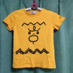 ドラえもん　ジャイアンTシャツ　130サイズ　オレンジ