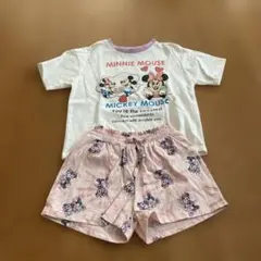 Disney ミッキー・ミニー パンツセット 2歳用
