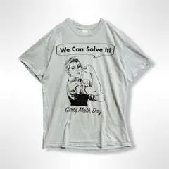 ギルダン 半袖Tシャツ We Can Solve It デザインTアメリカ古着
