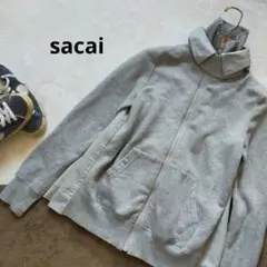 サカイ Sacai パーカー 変形 ブルゾン ジャケット