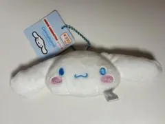 サンリオキャラクターズ フェイスマスコットＭサイズ　シナモン