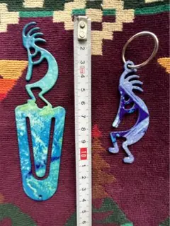 KOKOPELLI ブックマーク＆キーホルダーセット